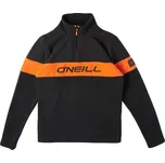 Chlapecká mikina O'Neill COLORBLOCK FLEECE 128 Černá, Oranžová