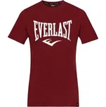 Pánské triko Everlast RUSSEL S Vínová, Bílá