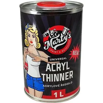 Autolak Marty's Akrylátové ředidlo NEW 1l/bal