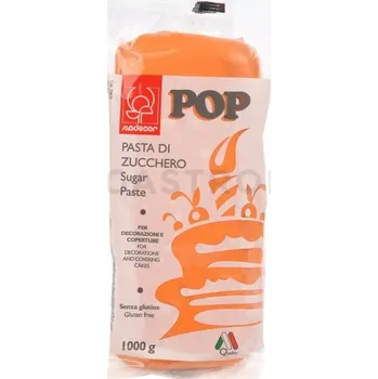 Výroba svíčky Cukrová hmota, oranžová, 1 kg | MODECOR, 25497