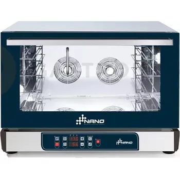 Pekařský konvektomat se zvlhčováním 4x 600x400 mm, elektrický, elektrické ovládání | HENDI, 219348