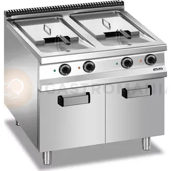 Stolní pila Elektrická fritéza na skříňce - 18 l + 18 l, Magistra Plus 900 | MBM, MFRE98A