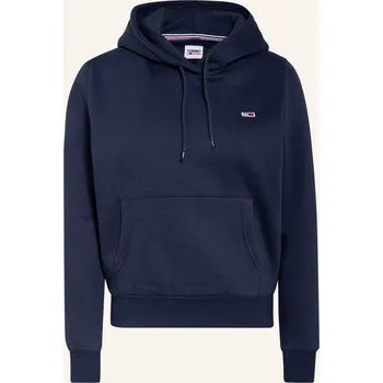 Dámská mikina Tommy Jeans Dámská Mikina S Kapucí, tmavě modrá, 34