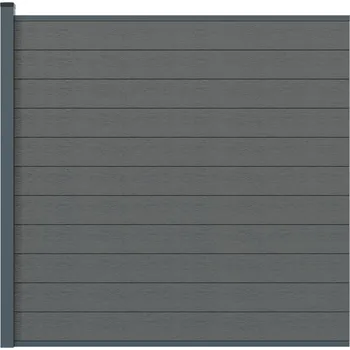 Plot UMAKOV WPC plotový set so stĺpikom 1850mm BIANKA sivá