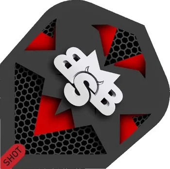 Příslušenství pro šipky Shot Letky Michael Smith - Tenacious - No6 - SF7542