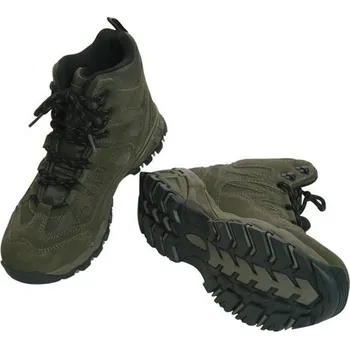 Pánská treková obuv MIL-TEC Boty kotníčkové SQUAD 5" ZELENÉ ZELENÁ - OLIV 12