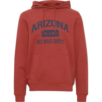 Pánská mikina Pánská mikina BLEND REGULAR FIT S Červená, Tmavě modrá