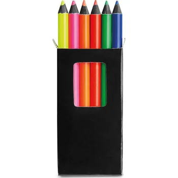 STRICKER Sada 6 pastelek v krabičce MEMLING Barva: černá