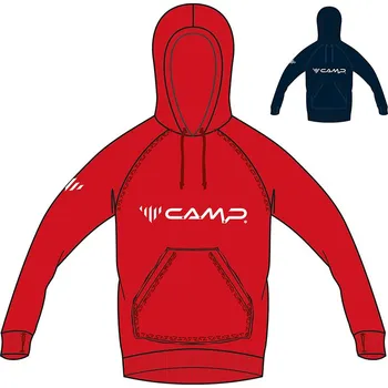 Pánská mikina CAMP Hoodie Camp Red, XXL