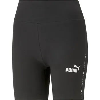 Dámské legíny Puma POWER TAPE 7 SHORTS LEGGINGS S Černá, Bílá