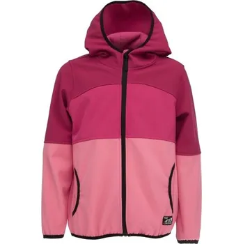 Dívčí bunda Dívčí softshellová bunda Lewro LYNZ 116/122 Růžová