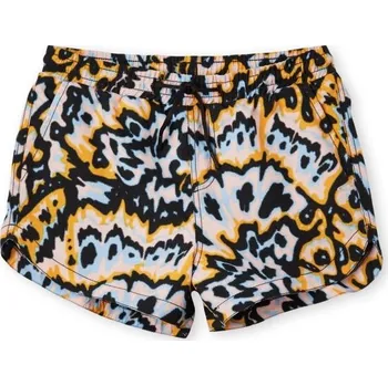 Dívčí oblečení Dívčí šortky O'Neill BEACH 128 Černá, Oranžová, Bílá