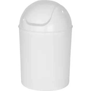 Odpadkový koš Wenko Economic odpadkový koš 6 l bílá 21884100