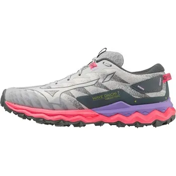 Dámská sportovní obuv Dámská běžecká obuv Mizuno WAVE DAICHI 7 W 5.5 Šedá, Fialová, Růžová
