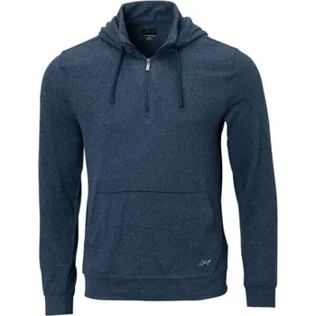 Pánská mikina Pánská golfová mikina GREGNORMAN 1/4 ZIP HOODIE XXL Tmavě modrá