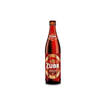 Pivo Zubr Grand ležák 11%- světlý ležák - pivovar Zubr - 0.5L