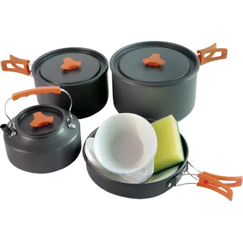 Outdoor vaření CHZ Outdoorový vařící campingový set "CARROT PIE"