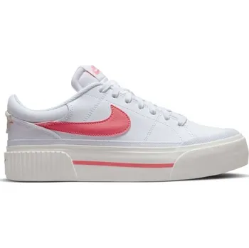 Dámská móda Dámské tenisky Nike COURT LEGACY LIFT 8.5 Bílá, Růžová