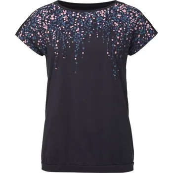 Dámské tričko Dámské tričko LOAP BAHRAJA S Tmavě modrá, Růžová