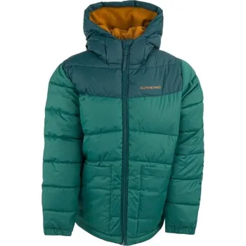 Dětská bunda ALPINE PRO CLASO 128/134 Zelená