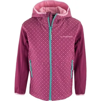 Dívčí bunda Dětská bunda ALPINE PRO NURGA 152-158 Růžová, Modrá