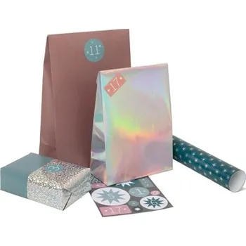 Kalendář Stewo Adventní kalendář metalický - kreativní sada