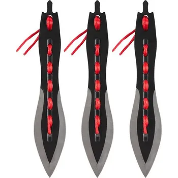 Bojový nůž Nože vrhací Ninja, 3 ks