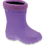 162P102 gumáčky / holínky BEFADO EVA KOLMAX 050 fialové zateplené vložkou mrazuvzdorné do -30´C Velikost: 23