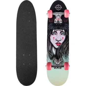 Skateboard Skateboard Reaper FOXY UNI Černá, Světle zelená, Růžová