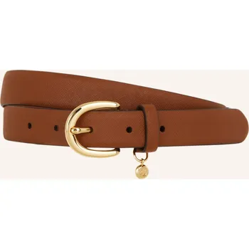 Opasek Lauren Ralph Lauren Dámský Kožený Opasek, hnědá, 75