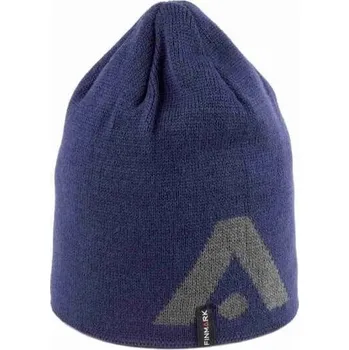 Čepice Zimní pletená čepice Finmark WINTER HAT OS Modrá, Šedá