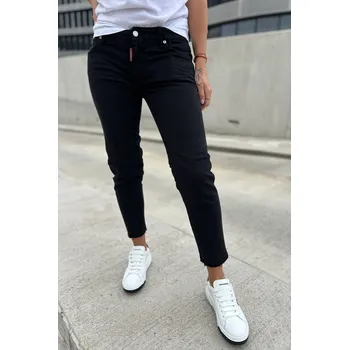 Dámské džíny Dámské džíny DSQUARED2 TWIGGY S75LB0208 černé Velikost: 44