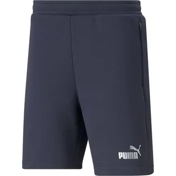 Pánské kraťasy Pánské sportovní kraťasy Puma TEAMFINAL CASUALS SHORTS L Tmavě modrá, Šedá