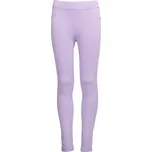 Pohodlné dětské tregíny Lewro MALVINA 104/110 Fialová, Stříbrná