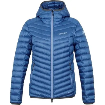 Dámská péřová bunda Hannah ARY 44 Modrá, Bílá