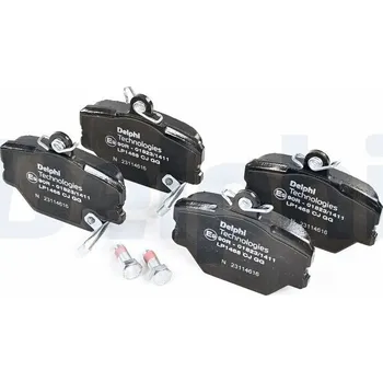 Brzdová destička Sada brzdových destiček, kotoučová brzda DELPHI LP1465