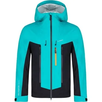 Pánská lyžařská bunda LOAP FANTOM XL Tyrkysová, Černá