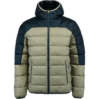 Pánská lehká prošívaná bunda Lotto IGASI L Tmavě modrá, Khaki