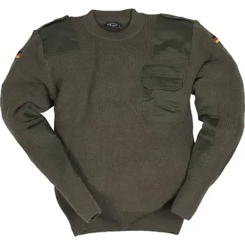 Pánský svetr MIL-TEC Svetr BW s kapsou ZELENÝ ZELENÁ - OLIV 60