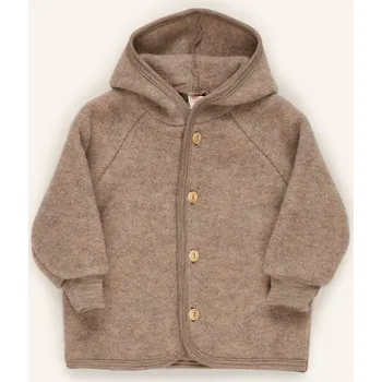 Dámský kabát Engel Bunda pro miminko, béžová / černošedá, 62