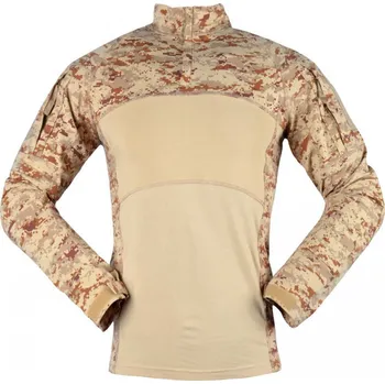 Pánské tričko Triko maskáčové taktické, dlouhý rukáv, desert digital, XXL, Smilodon