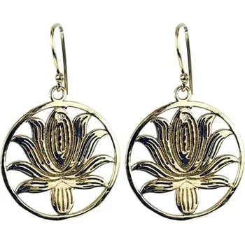 Náušnice Himalife Nádherné náušnice Lotosový květ