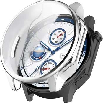 VSECHNONAMOBIL 78896 TPU FULL COVER Kryt pro OnePlus Watch 2 stříbrný