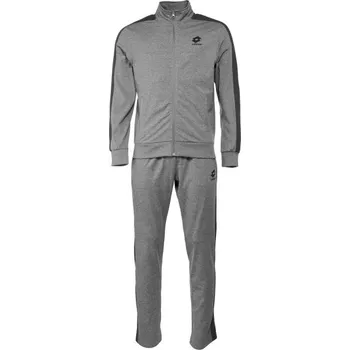 Pánská tepláková souprava Lotto MORE S Tmavě šedá, Černá