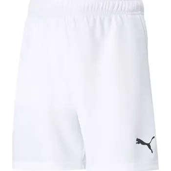 Chlapecké kraťasy Juniorské šortky Puma TEAMRISE SHORTS 176 Bílá, Černá