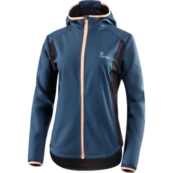 Dámská bunda Dámská softshell light bunda Klimatex CEIRA M Tmavě modrá, Černá, Stříbrná