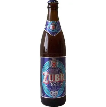 Pivo Zubr classic 10% - světlé výčepní pivo - pivovar Zubr - 0.5L