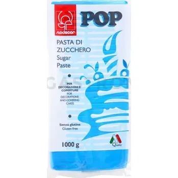 Výroba svíčky Cukrová hmota, azo-free, světle modrá, 1 kg | MODECOR, 25473