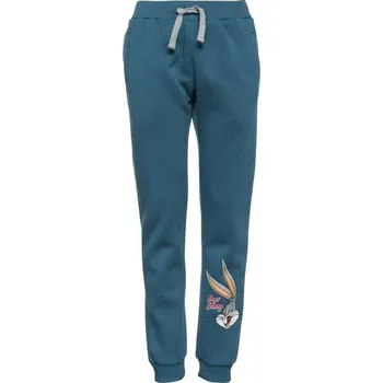 Dětská móda LOONEY TUNES Chlapecké tepláky BUGS BUNNY SMILEY FACE 116/122 Modrá