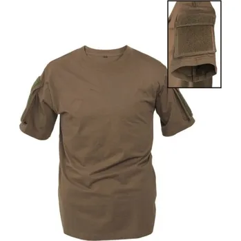 Pánské oblečení MIL-TEC Triko TACTICAL krátký rukáv ZELENÉ S ZELENÁ - OLIV